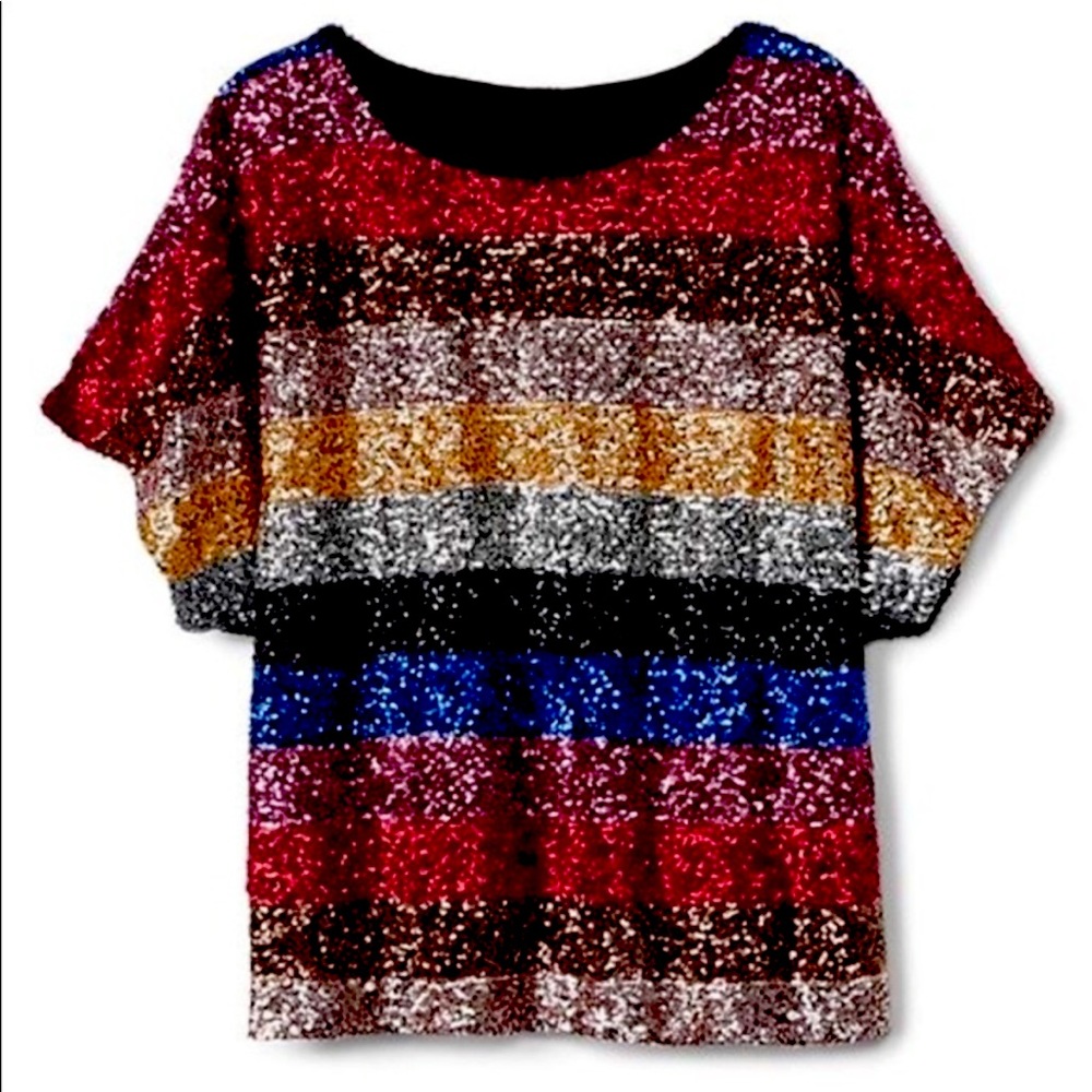 NWOT gap sequined tee